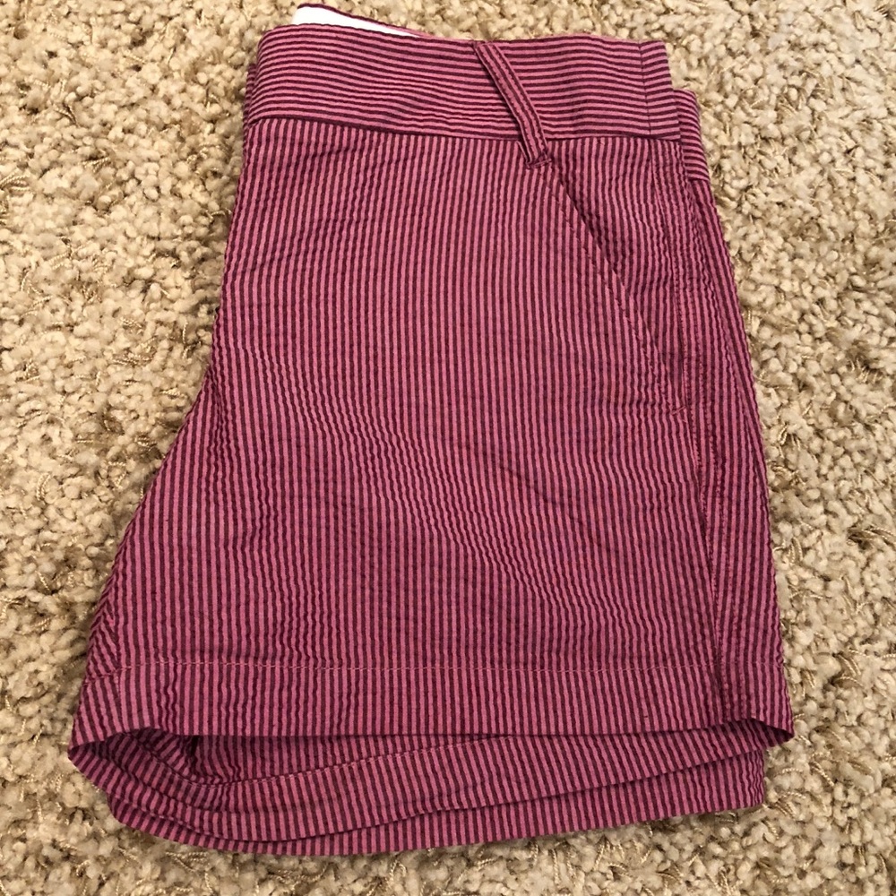 J Crew Seersucker Shorts